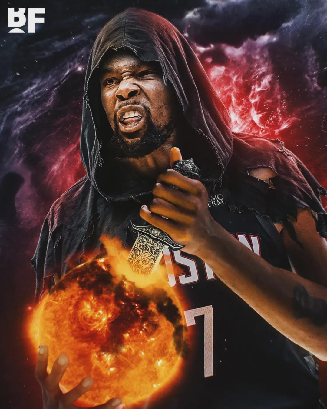 开云体育官方网站-连续三场爆发!NBA历史第五人!37岁杜兰特比肩乔丹